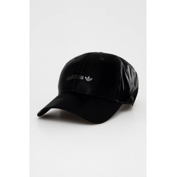 adidas Originals caciula culoarea negru, neted