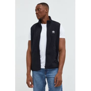 adidas Originals vesta barbati, culoarea negru, de tranzitie