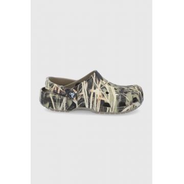 Crocs papuci Classic Realtree culoarea verde 206454 Army Green