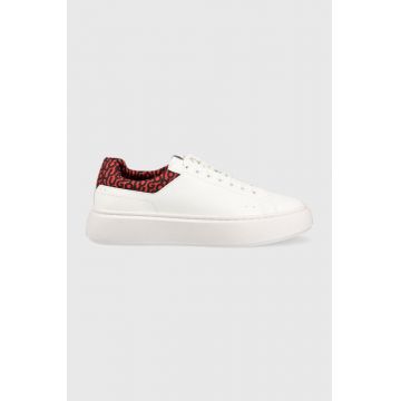 HUGO sneakers Allen Tenn culoarea alb