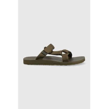 Teva papuci barbati, culoarea verde