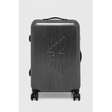 Emporio Armani valiza culoarea gri