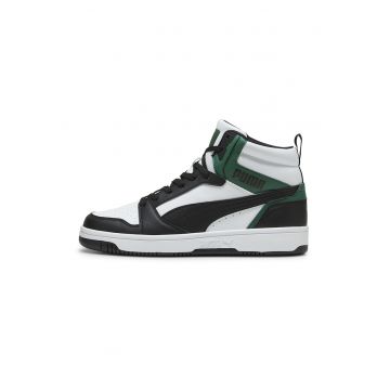 Pantofi sport mid-high din piele ecologica Rebound