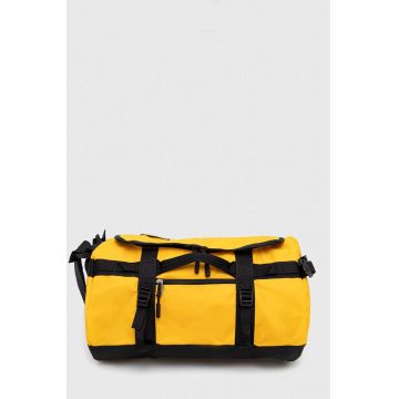 The North Face geantă sport Base Camp Duffel XS culoarea galben