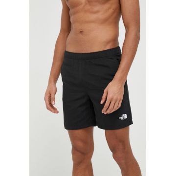 The North Face pantaloni scurți de baie culoarea negru