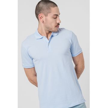 Tricou polo din material pique