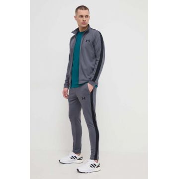 Under Armour trening sport Knit Track Suit culoarea gri, 1357139 Under Armour trening sport Knit Track Suit culoarea gri, 1357139