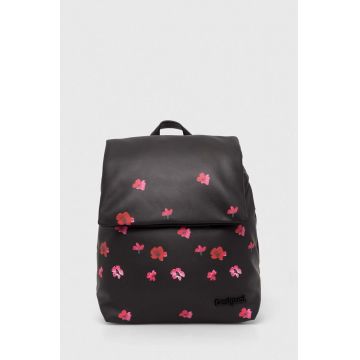 Desigual rucsac culoarea negru, mic, modelator