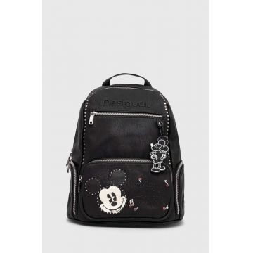 Desigual rucsac x Disney culoarea negru, mare, cu imprimeu