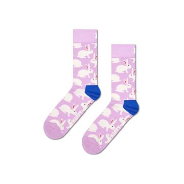 Happy Socks sosete Bunny Sock culoarea violet