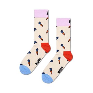 Happy Socks sosete Carrots Sock culoarea bej