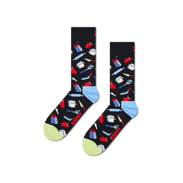 Happy Socks sosete Kitchen Tools Sock culoarea negru