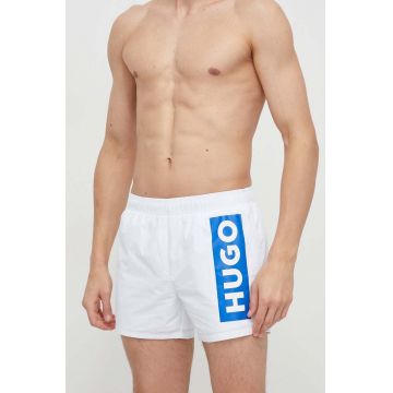 HUGO Blue pantaloni scurți de baie culoarea alb 50522960