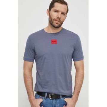 HUGO tricou din bumbac bărbați, cu imprimeu 50447978