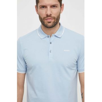 HUGO tricou polo barbati, neted