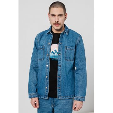 Jacheta de bumbac organic si denim