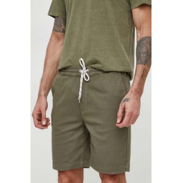 Pepe Jeans pantaloni scurti barbati, culoarea verde