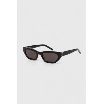 Saint Laurent ochelari de soare culoarea negru