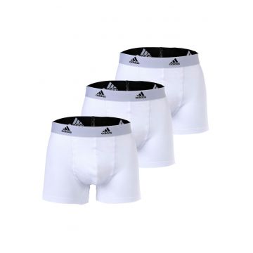 Set de boxeri cu banda logo in talie Active Flex - 3 perechi