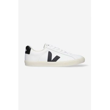 Veja sneakers din piele Esplar Logo culoarea alb Veja sneakers din piele Esplar Logo culoarea alb