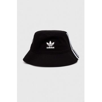adidas Originals pălărie din bumbac culoarea negru, bumbac IT7618