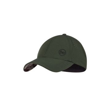 Buff șapcă Trek Cap culoarea verde, material uni 123158