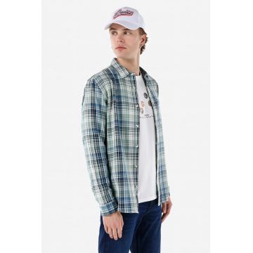 Camasa de bumbac in carouri Camasa de bumbac in carouri