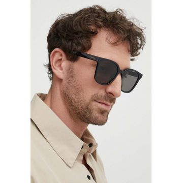 Gucci ochelari de soare barbati, culoarea negru, GG1346SK