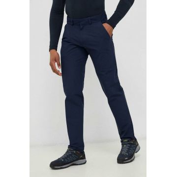 Helly Hansen pantaloni de exterior culoarea albastru marin