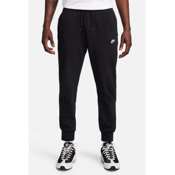 Pantaloni de trening cu talie medie si snur