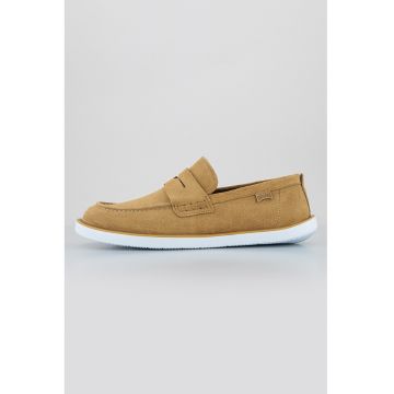 Pantofi loafer din piele intoarsa Wagon 25737