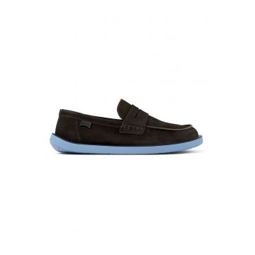 Pantofi loafer din piele intoarsa Wagon 25737