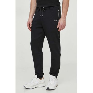 BALR. pantaloni de trening culoarea negru, cu imprimeu