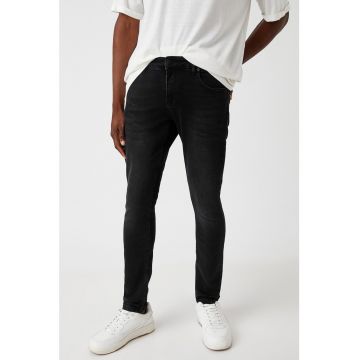 Blugi skinny cu 5 buzunare