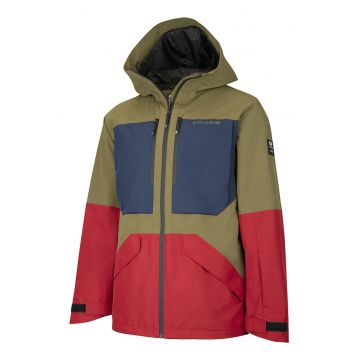 Geaca cu model colorblock pentru snowboard