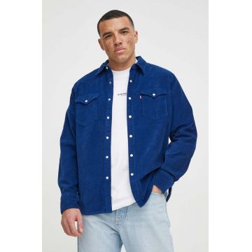 Levi's camasa din bumbac barbati, cu guler clasic, regular