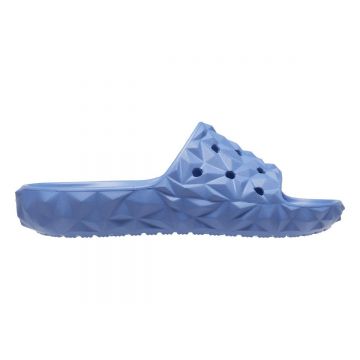 Papuci Crocs Classic Geometric Slide v2 Albastru - Elemental Blue