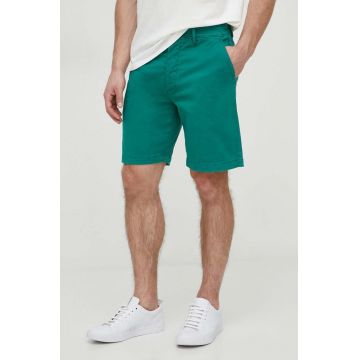 Pepe Jeans pantaloni scurti barbati, culoarea verde