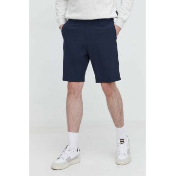 Quiksilver pantaloni scurti barbati, culoarea albastru marin