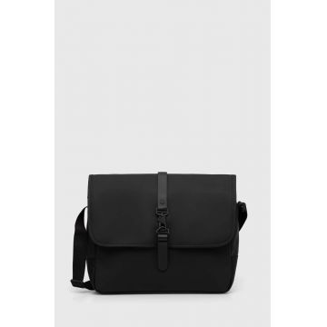 Rains geanta 14580 Messenger Bags culoarea negru