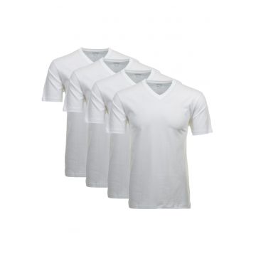 Set de tricouri de casa cu decolteu in V - 4 piese