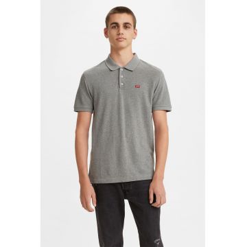 Tricou polo din bumbac cu broderie logo