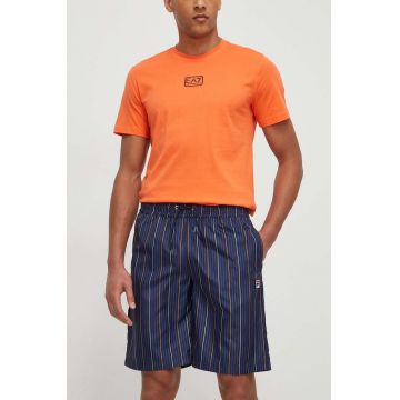 Fila pantaloni scurti barbati, culoarea albastru marin