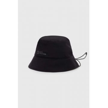 Jack Wolfskin pălărie Rain Bucket culoarea negru 1911891