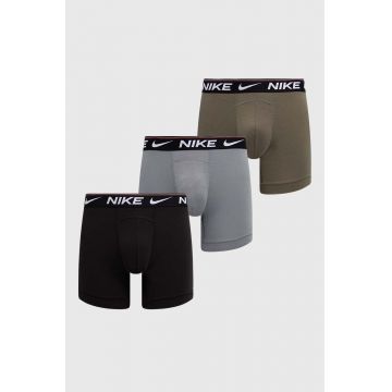 Nike boxeri 3-pack barbati, culoarea gri