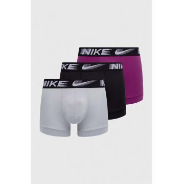 Nike boxeri 3-pack barbati, culoarea gri, 0000KE1156