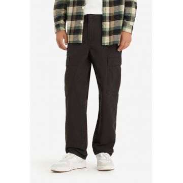 Pantaloni relaxed fit cargo drepti