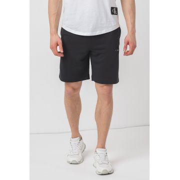 Pantaloni scurti cu imprimeu logo - pentru fitness