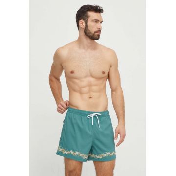 Abercrombie & Fitch pantaloni scurti de baie culoarea verde Abercrombie & Fitch pantaloni scurti de baie culoarea verde