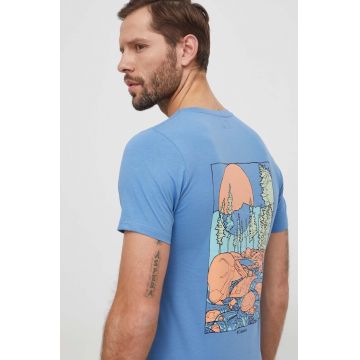 Columbia tricou din bumbac Rapid Ridge barbati, cu imprimeu, 1934824